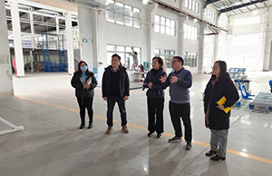 高妙区科协副主席一行参观领导KY开元游戏集团兰亭